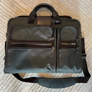 Tumi large laptop briefcase